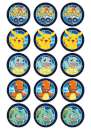 Pokemon Go Edible Icing Cupcake Images
